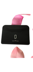 Marc Jacobs The Pearl Softshot Blush Pink Color Small Leather Card Holders