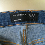 Veronica Beard Women's Ryleigh Front Yoke High Rise Jeans Denim Sz 29