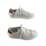 Gucci Women's Sneakers Ace Micro Soft Perforated Logo White Sz 38