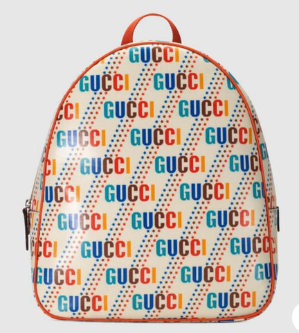 Gucci Children's Boy Print Star Backpack Bag Print Gucci Details Multicolor Sz S