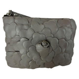 Patricia Nash Women's Pouch Cassini Rose 3D Gray Sz Small