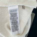 Gucci Men’s Sweatshirt Gucci Shooting Star Print Decorates Ivory Sz S