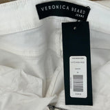 Veronica Beard Women's Kate High Rise Skinny Jeans White Sz 24