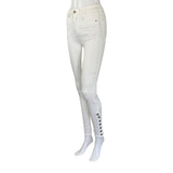 Veronica Beard Women's Kate High Rise Skinny Jeans White Sz 24