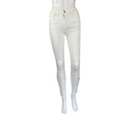 Veronica Beard Women's Kate High Rise Skinny Jeans White Sz 24