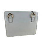 Dolce&Gabbana Women's Embellished Leather DG Interlocking Shoulder Bag White Sz 3.5"x5.5"