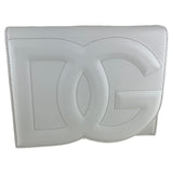 Dolce&Gabbana Women's Calfskin DG Logo Bag Crossbody Bag White Sz M