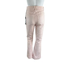 Veronica Beard Women's Carson Ankle Flare Jean Pink Sz 27