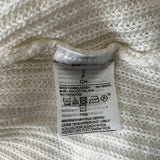 Old Navy Women's Knitting Sweater Long Sleeves White Color Sz S Pre-Owned