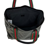 Gucci Women’s GG Crystal Medium Tote Bag in Black Leather