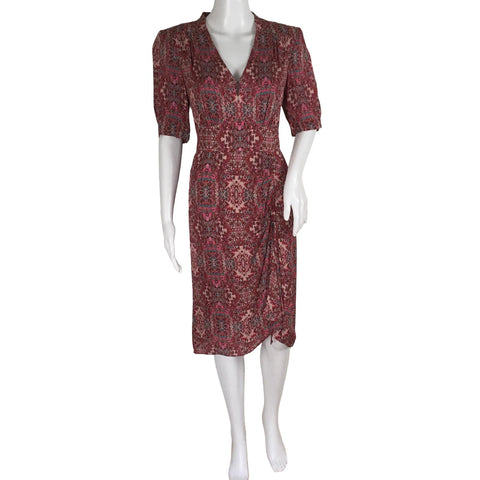 Nanette Lepore Multicolor Elegant  Silk Dress