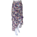 Nanette Lepore Flowers Multicolor Casual Skirt