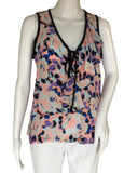 Nanette Lepore Flowers Multicolor Casual Blouse