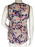 Nanette Lepore Flowers Multicolor Casual Blouse