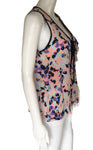 Nanette Lepore Flowers Multicolor Casual Blouse