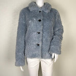 Betsey Johnson Womam Faux Fur Elegant Jacket Coat