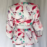 For Her Nyc Floral Multicolor Business Casual Jackets