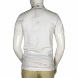 Gucci Men's Embroidered Gold Tone Bee & Ray Neck Luxury Polo