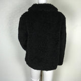 Betsey Johnson Womam Faux Fur Elegant Jacket Coat