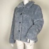 Betsey Johnson Womam Faux Fur Elegant Jacket Coat