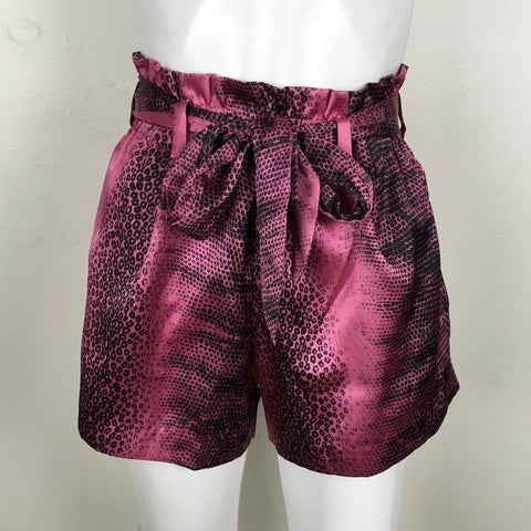 Generation Love Mirella Animal Print Fuchsia Color Short Pants