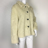 Betsey Johnson Womam Faux Fur Elegant Jacket Coat