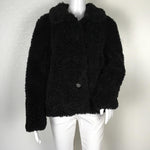 Betsey Johnson Womam Faux Fur Elegant Jacket Coat