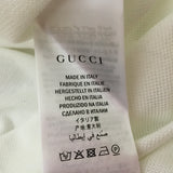 Gucci Men's Embroidered Gold Tone Bee & Ray Neck Luxury Polo