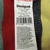 Desigual Colorful Stripes Logo American Style Polo Julio