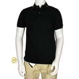 Gucci Men's Embroidered Gold Tone Bee & Ray Neck Luxury Polo