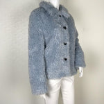 Betsey Johnson Womam Faux Fur Elegant Jacket Coat