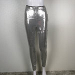 Alice + Olivia Sequin Details High Waist Stretch Pants