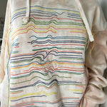 Desigual Blanche Embroidered Stripes Hoodie Sweaters