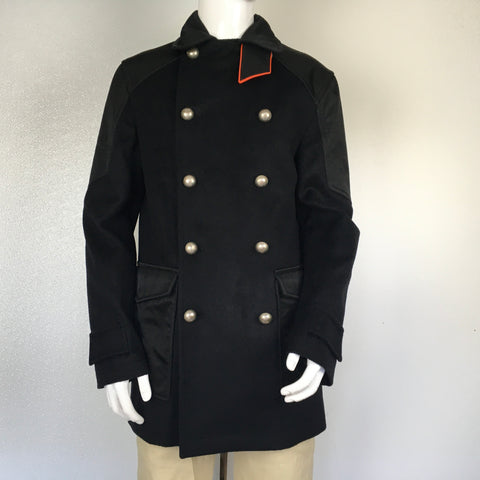 MCM Pockets Front & Buttons Jacket Half Coat