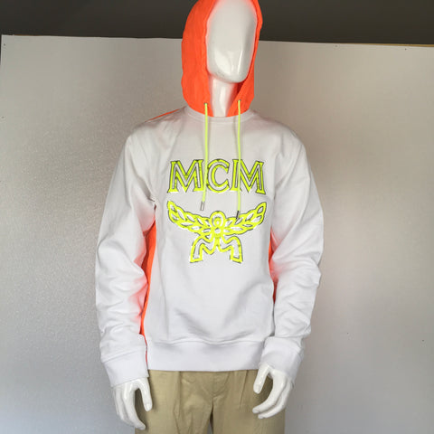 MCM Print Logo Hooded Sweatshirts