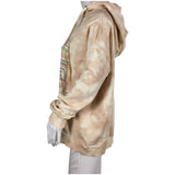 Desigual Blanche Embroidered Stripes Hoodie Sweaters