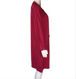 Diane Von Furstenberg Jessica Magenta Short  Dress