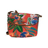 Desigual Colorful Stamped Flowers Croosbody Bag