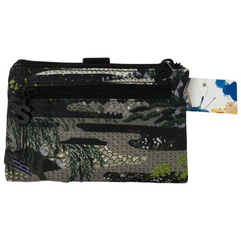 Desigual Snake Pattern Animal Print Wallet