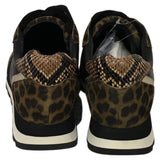 Veronica Beard  Hartley Mesh Sneaker Animal Print Camel Color