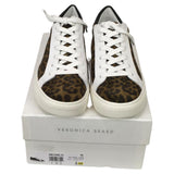 Veronica Beard Women BiBi Leopard Print Color Suede Nappa Sneaker Sz.8