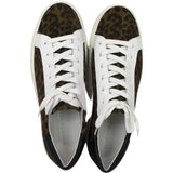 Veronica Beard Women BiBi Leopard Print Color Suede Nappa Sneaker Sz.8