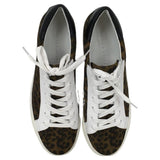 Veronica Beard Women BiBi Leopard Print Color Suede Nappa Sneaker Sz.8