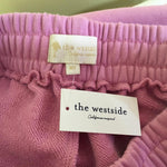 The Westside Women Purple Light Color Flared Leg Casual