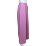 The Westside Women Purple Light Color Flared Leg Casual