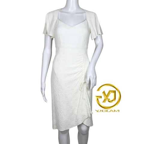 Nanette Lepore White Color Elegant Dress