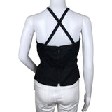 Nanette Lepore Black Color Casual Top