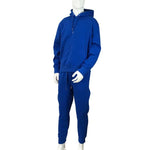 YJGLAM Men Unisex Set Long Sleeve Hoodie and Joggers Blue Color