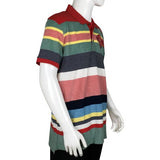 Desigual Colorful Stripes Logo American Style Polo Julio