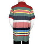 Desigual Colorful Stripes Logo American Style Polo Julio